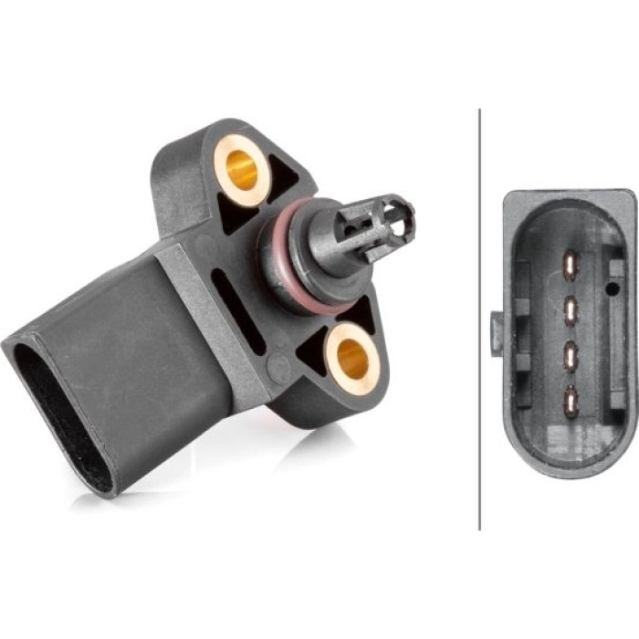 Hella 6PP 013 400-041 Sensor, Ladedruck