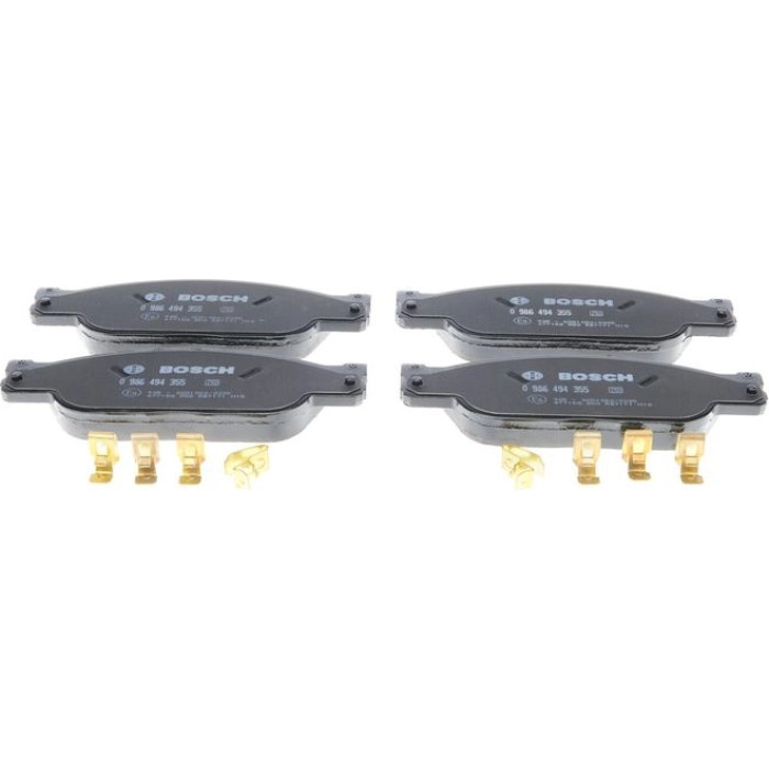 BOSCH 0 986 494 355 Bremsbelagsatz, Scheibenbremse