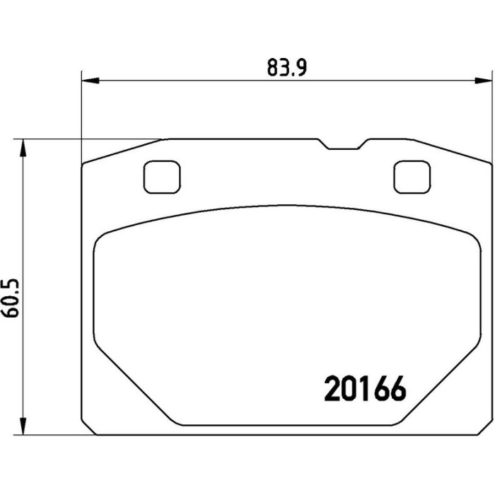 Brembo P 41 001 Bremsbelagsatz, Scheibenbremse PRIME LINE Brembo P 41 001 Bremsbelagsatz, Scheibenbremse PRIME LINE
