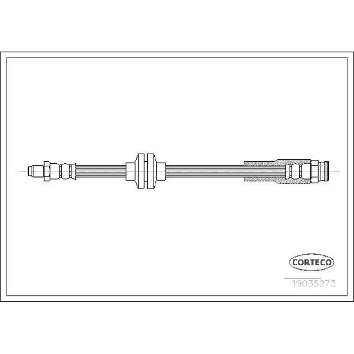 Corteco 19035273 Bremsschlauch