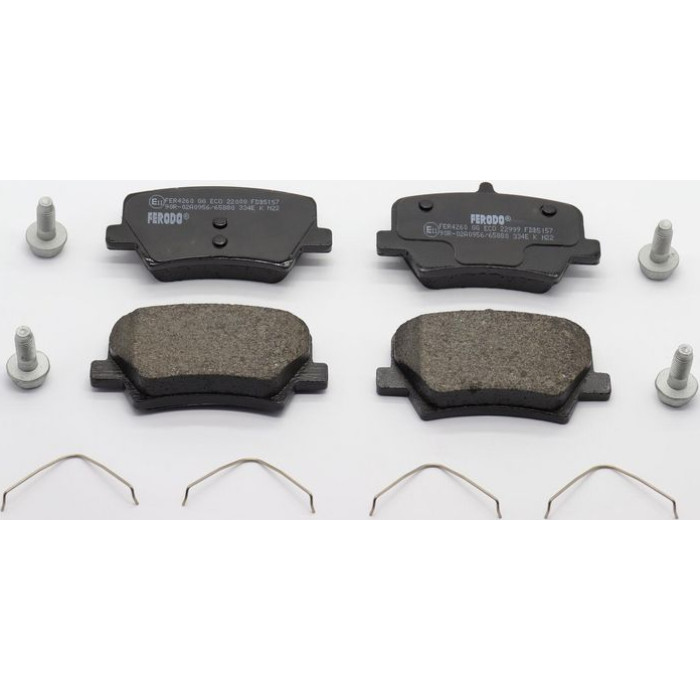 Ferodo FDB5157 Bremsbelagsatz, Scheibenbremse PREMIER ECO FRICTION Ferodo FDB5157 Bremsbelagsatz, Scheibenbremse PREMIER ECO FRICTION