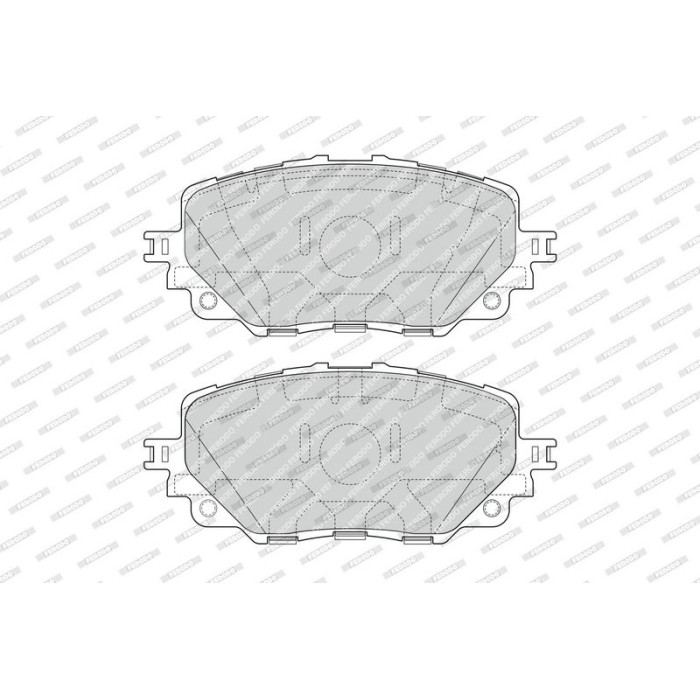 Ferodo FDB4873 Bremsbelagsatz, Scheibenbremse PREMIER ECO FRICTION Ferodo FDB4873 Bremsbelagsatz, Scheibenbremse PREMIER ECO FRICTION