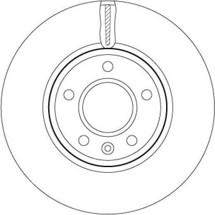 TRW DF7923 Bremsscheibe TRW DF7923 Bremsscheibe