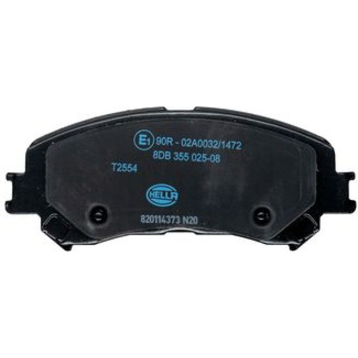 Hella 8DB 355 025-081 Bremsbelagsatz, Scheibenbremse