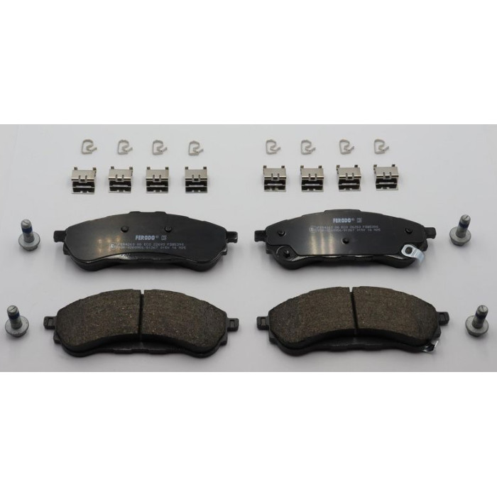 Ferodo FDB5390 Bremsbelagsatz, Scheibenbremse PREMIER ECO FRICTION Ferodo FDB5390 Bremsbelagsatz, Scheibenbremse PREMIER ECO FRICTION