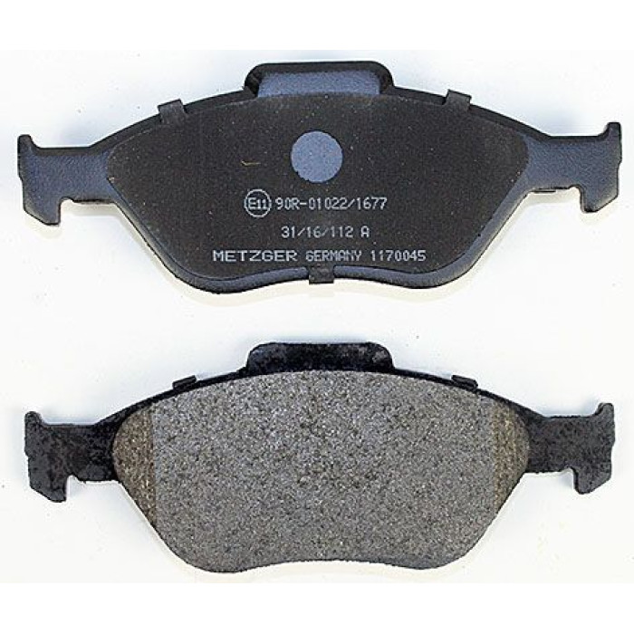 Metzger 1170045 Bremsbelagsatz, Scheibenbremse