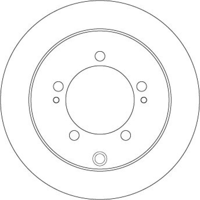 TRW DF4845 Bremsscheibe