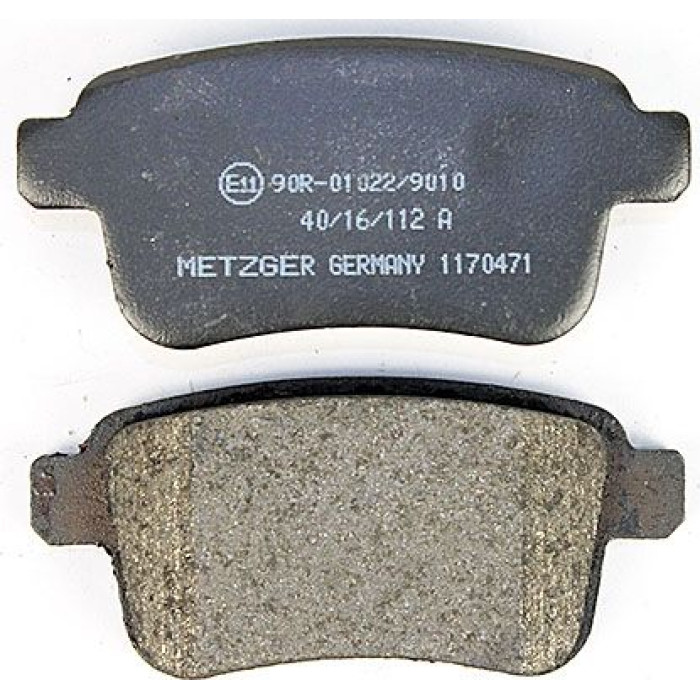 Metzger 1170471 Bremsbelagsatz, Scheibenbremse Metzger 1170471 Bremsbelagsatz, Scheibenbremse