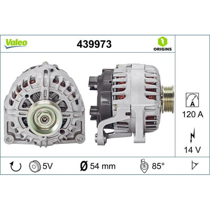 Valeo 439973 Generator ORIGINS