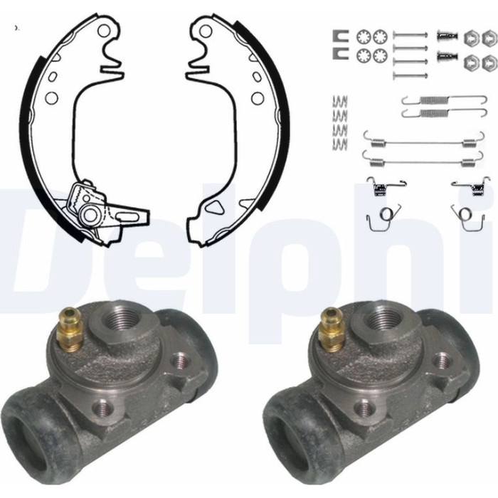 Delphi KP786 Bremsbackensatz