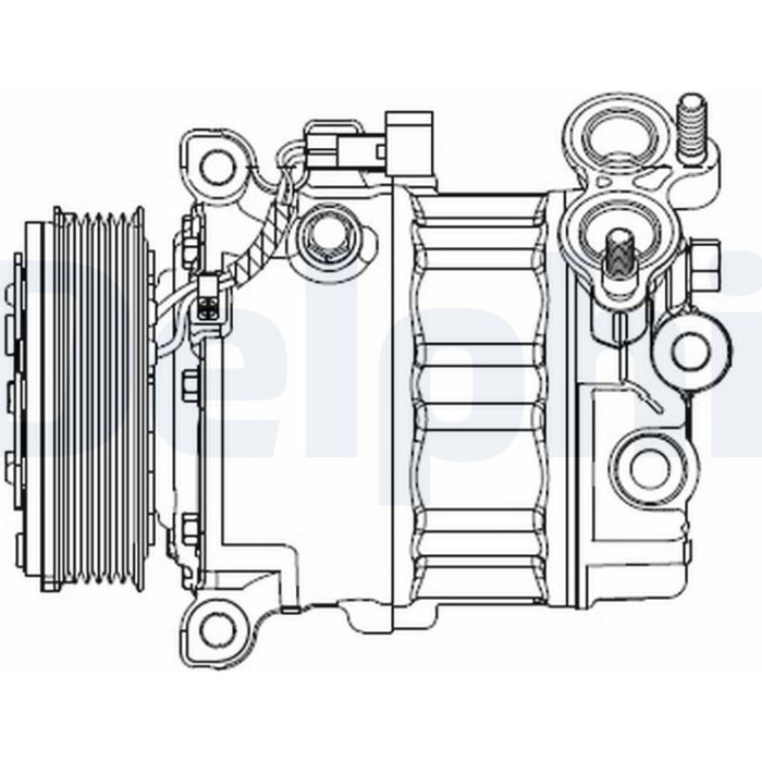 Delphi CS20512 Kompressor, Klimaanlage Delphi CS20512 Kompressor, Klimaanlage