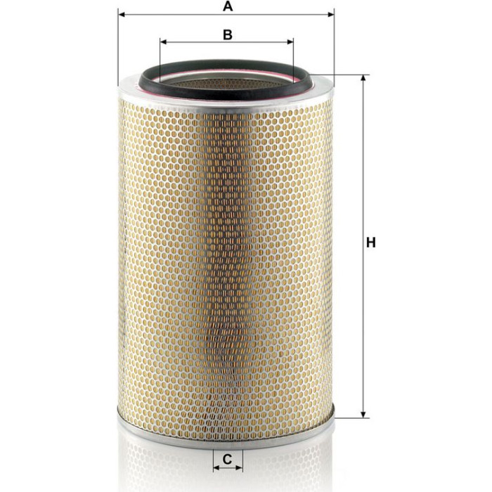 MANN-FILTER C 30 850/7 Sekundärluftfilter MANN-FILTER C 30 850/7 Sekundärluftfilter