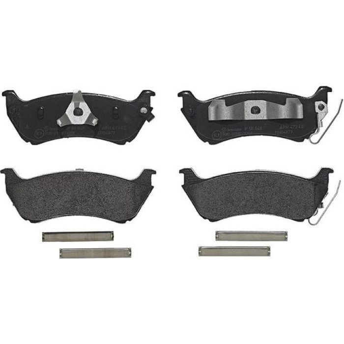 Brembo P 50 040 Bremsbelagsatz, Scheibenbremse PRIME LINE