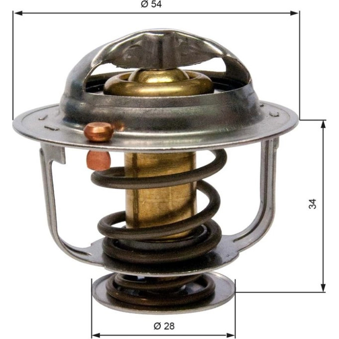 Thermostat, Kühlmittel TH31788G1 Thermostat, Kühlmittel TH31788G1