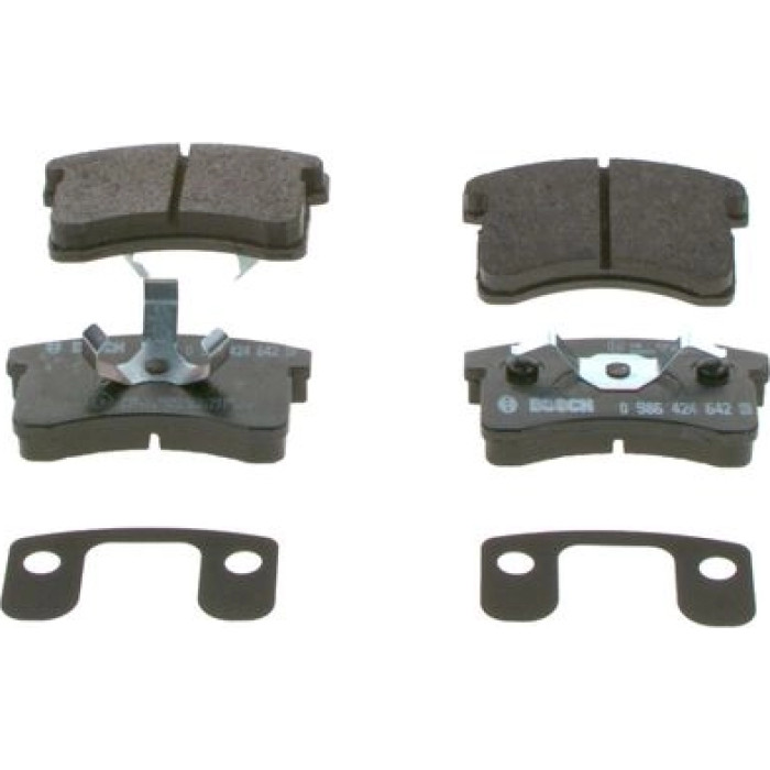 BOSCH 0 986 424 642 Bremsbelagsatz, Scheibenbremse
