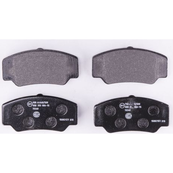 Hella 8DB 355 006-151 Bremsbelagsatz, Scheibenbremse