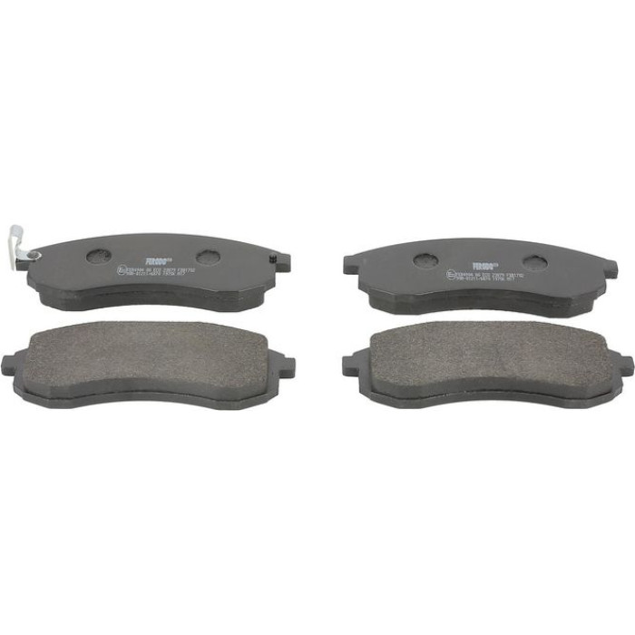 Ferodo FDB1702 Bremsbelagsatz, Scheibenbremse PREMIER ECO FRICTION