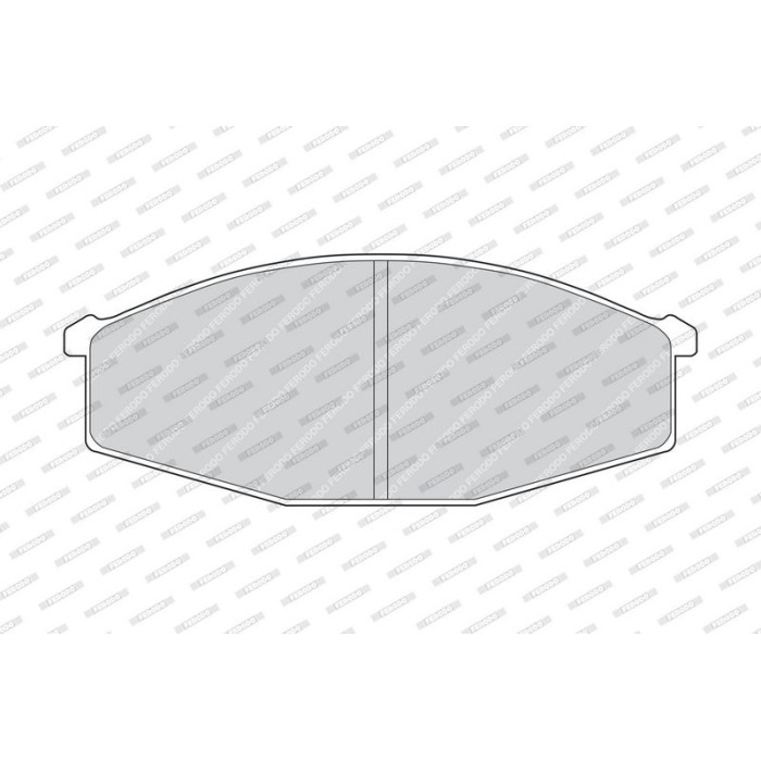Ferodo FDB643 Bremsbelagsatz, Scheibenbremse PREMIER ECO FRICTION Ferodo FDB643 Bremsbelagsatz, Scheibenbremse PREMIER ECO FRICTION
