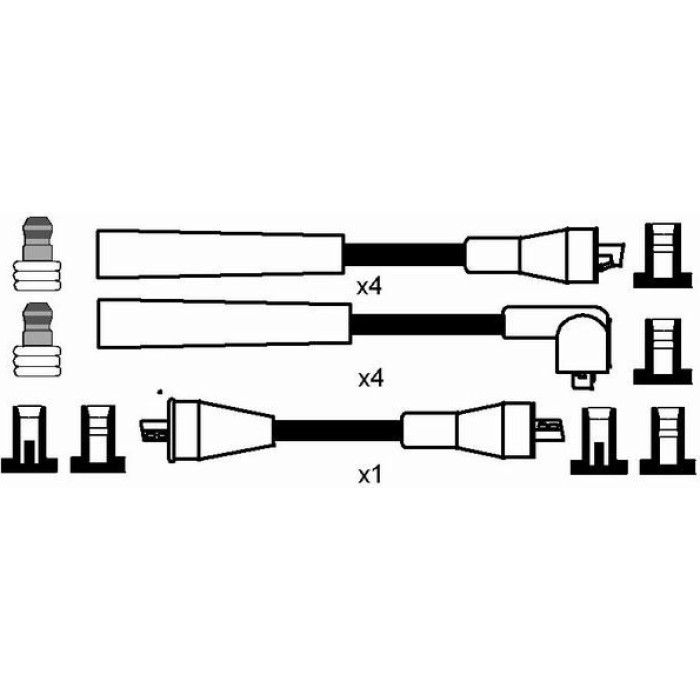 NGK 0538 Zündleitungssatz NGK 0538 Zündleitungssatz