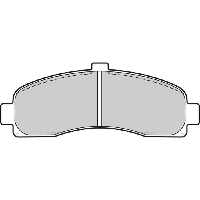 Valeo 598014 Bremsbelagsatz, Scheibenbremse