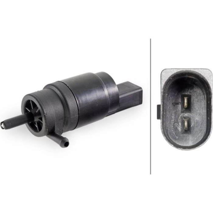 Hella 8TW 006 848-021 Waschwasserpumpe, Scheibenreinigung Hella 8TW 006 848-021 Waschwasserpumpe, Scheibenreinigung