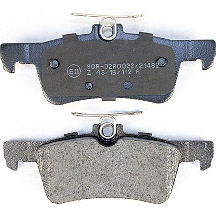 Metzger 1170810 Bremsbelagsatz, Scheibenbremse
