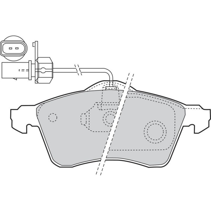 Valeo 302047 Bremsbelagsatz, Scheibenbremse ESSENTIAL
