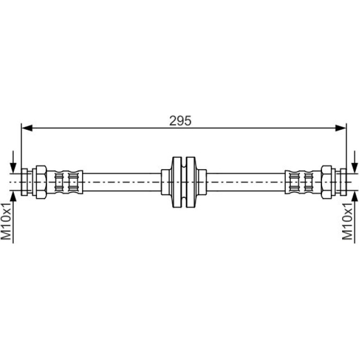 BOSCH 1 987 476 632 Bremsschlauch