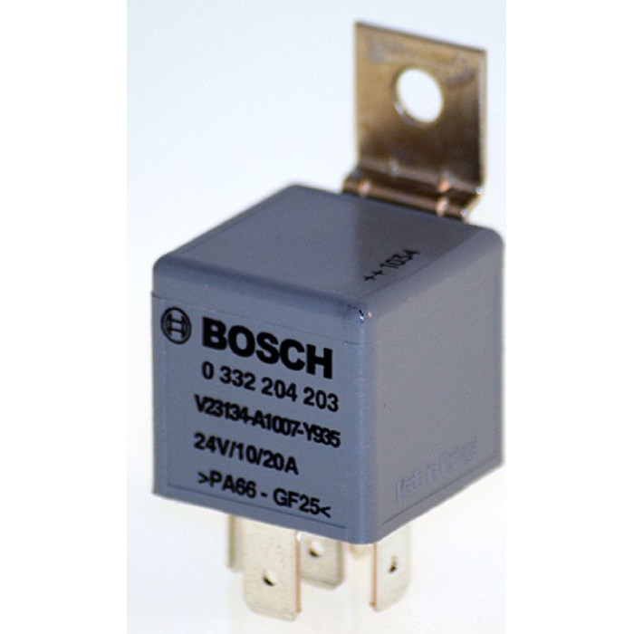 BOSCH 0 332 204 203 Relais, Arbeitsstrom BOSCH 0 332 204 203 Relais, Arbeitsstrom