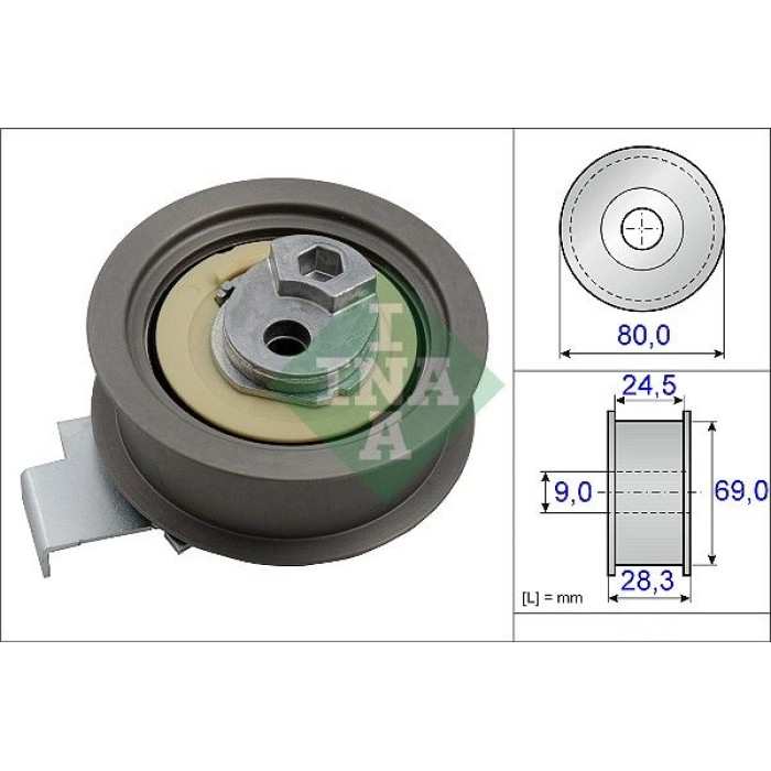 Spannrolle, Zahnriemen 531 0840 10 Spannrolle, Zahnriemen 531 0840 10