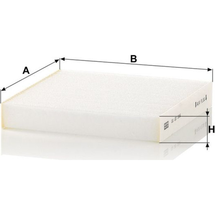 MANN-FILTER CU 20 006 Innenraumfilter, Partikelfilter