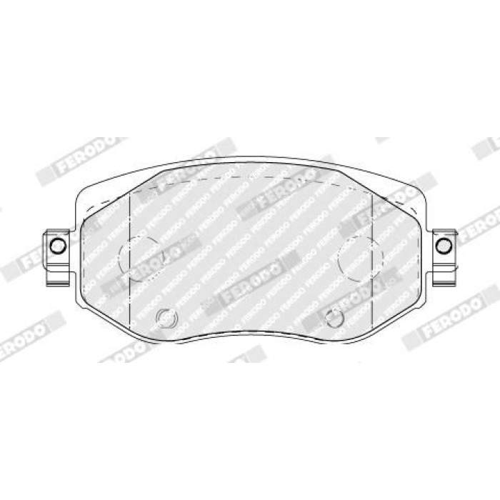 Ferodo FDB5104 Bremsbelagsatz, Scheibenbremse PREMIER ECO FRICTION Ferodo FDB5104 Bremsbelagsatz, Scheibenbremse PREMIER ECO FRICTION