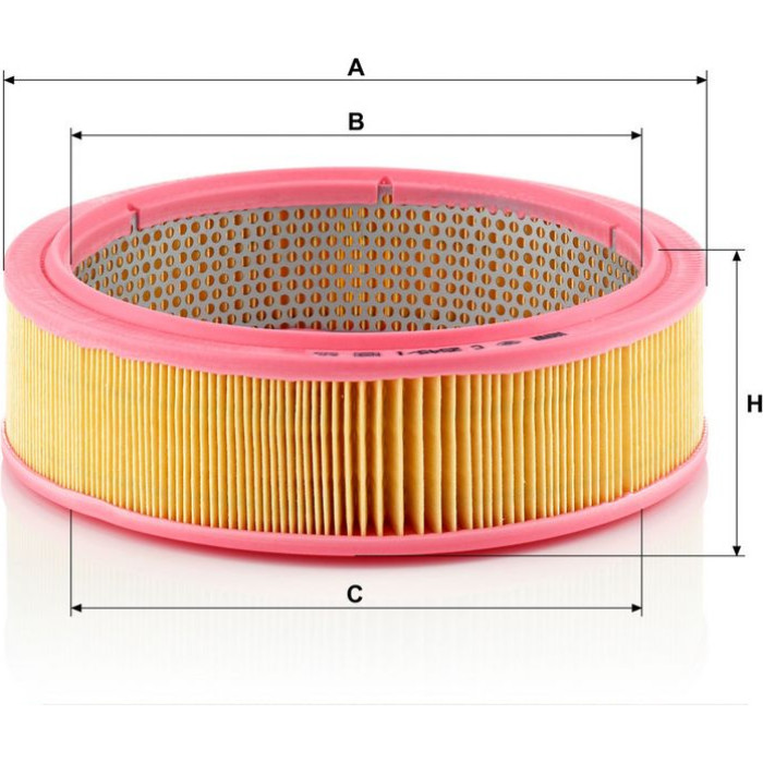 MANN-FILTER C 2545/1 Luftfilter