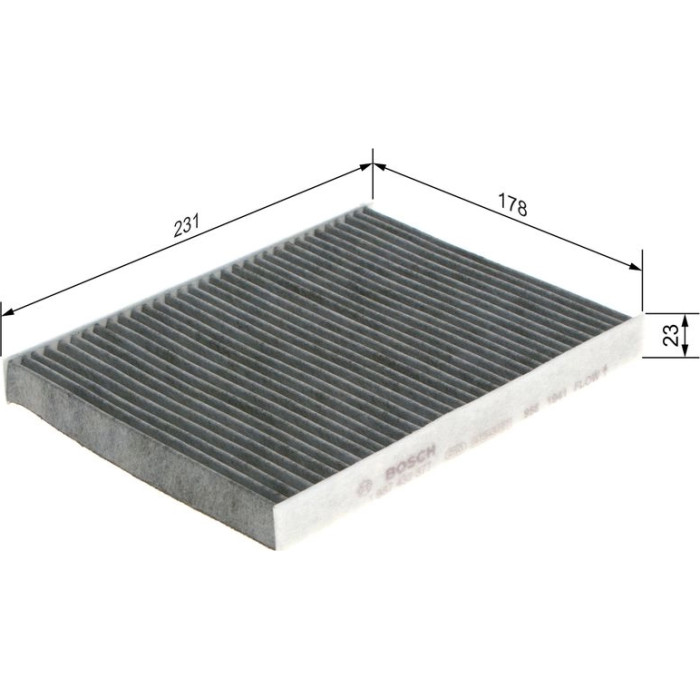BOSCH 1 987 432 377 Innenraumfilter BOSCH 1 987 432 377 Innenraumfilter