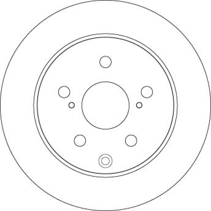 TRW DF4829 Bremsscheibe TRW DF4829 Bremsscheibe