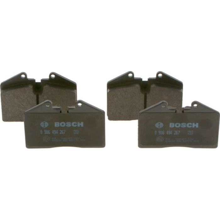 BOSCH 0 986 494 267 Bremsbelagsatz, Scheibenbremse BOSCH 0 986 494 267 Bremsbelagsatz, Scheibenbremse