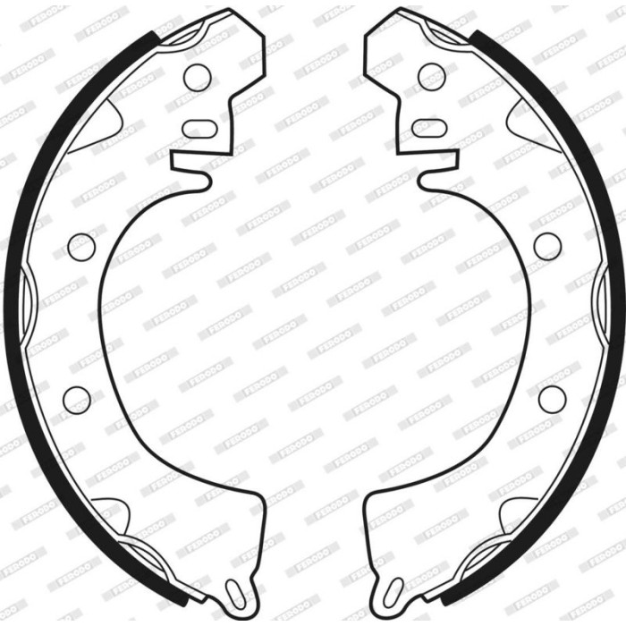 Ferodo FSB228 Bremsbackensatz PREMIER Ferodo FSB228 Bremsbackensatz PREMIER
