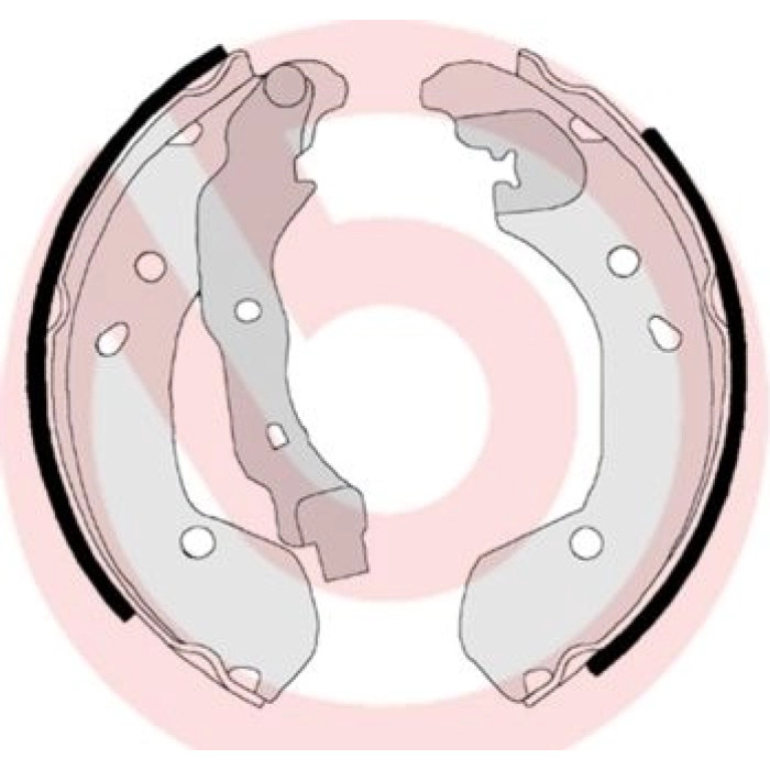Brembo S 56 510 Bremsbackensatz ESSENTIAL LINE Brembo S 56 510 Bremsbackensatz ESSENTIAL LINE