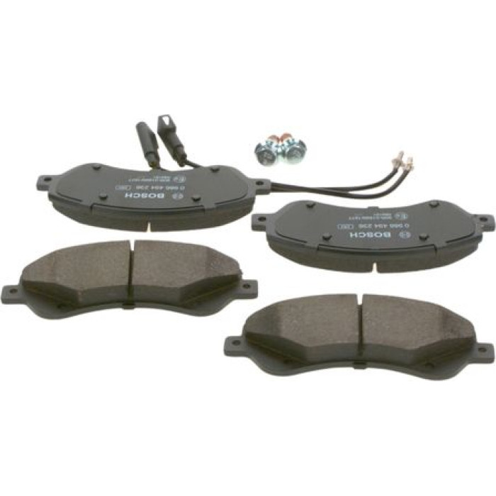 BOSCH 0 986 494 236 Bremsbelagsatz, Scheibenbremse BOSCH 0 986 494 236 Bremsbelagsatz, Scheibenbremse