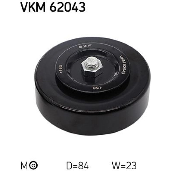 SKF VKM 62043 Spannrolle, Keilrippenriemen SKF VKM 62043 Spannrolle, Keilrippenriemen