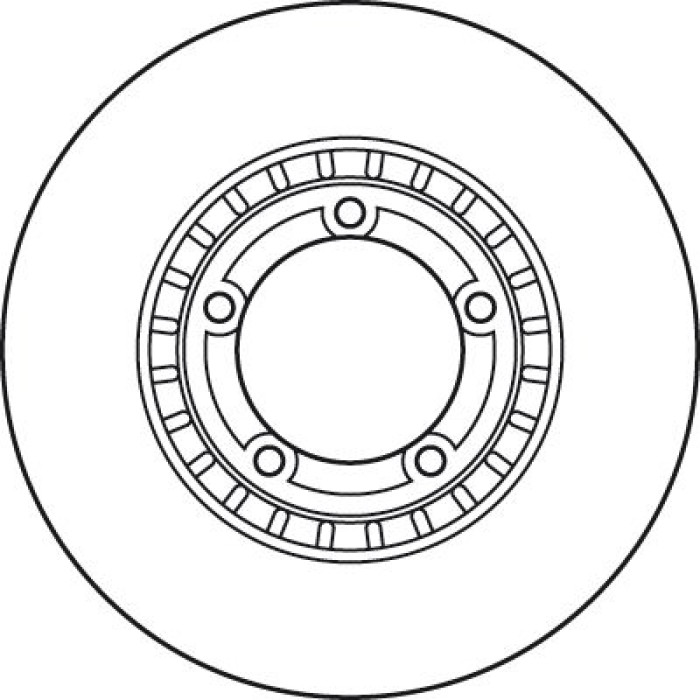 TRW DF4896 Bremsscheibe