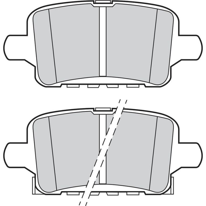 Valeo 302883 Bremsbelagsatz, Scheibenbremse ESSENTIAL