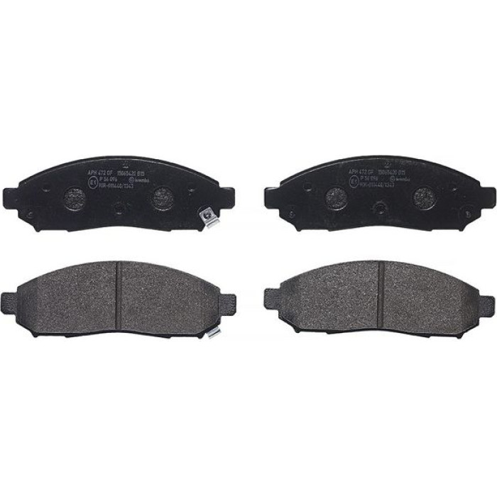 Brembo P 56 096 Bremsbelagsatz, Scheibenbremse PRIME LINE Brembo P 56 096 Bremsbelagsatz, Scheibenbremse PRIME LINE