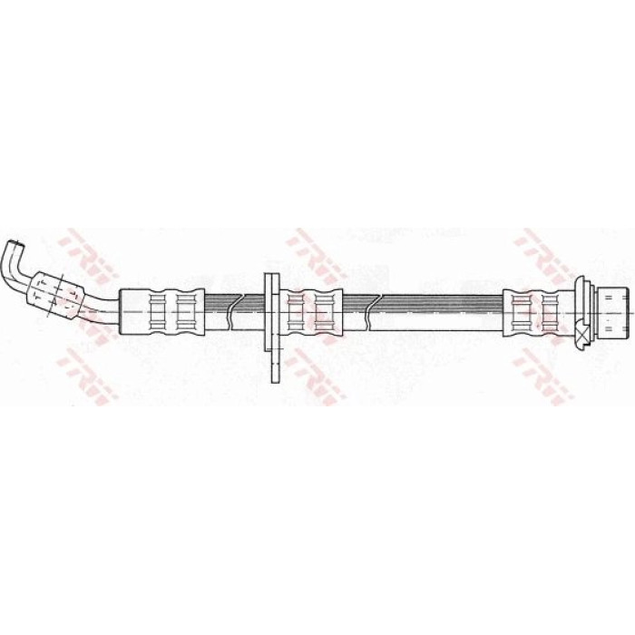 TRW PHB389 Bremsschlauch TRW PHB389 Bremsschlauch