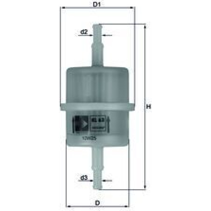 Knecht KL 63 OF Kraftstofffilter