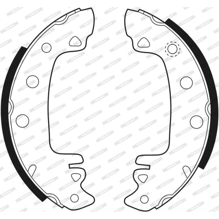 Ferodo FSB29 Bremsbackensatz PREMIER Ferodo FSB29 Bremsbackensatz PREMIER