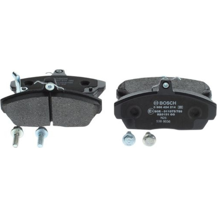 BOSCH 0 986 424 214 Bremsbelagsatz, Scheibenbremse BOSCH 0 986 424 214 Bremsbelagsatz, Scheibenbremse