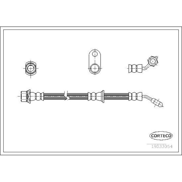 Corteco 19033054 Bremsschlauch