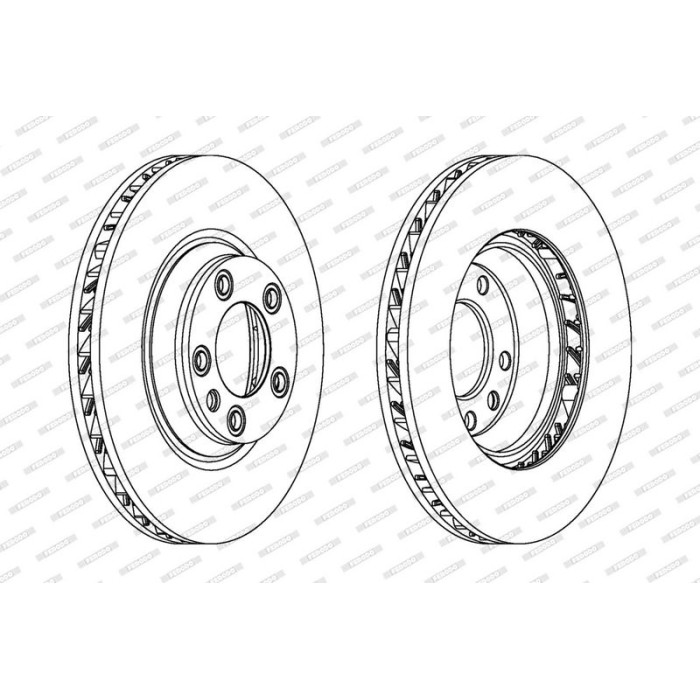 Ferodo DDF1408RC-1 Bremsscheibe PREMIER Ferodo DDF1408RC-1 Bremsscheibe PREMIER