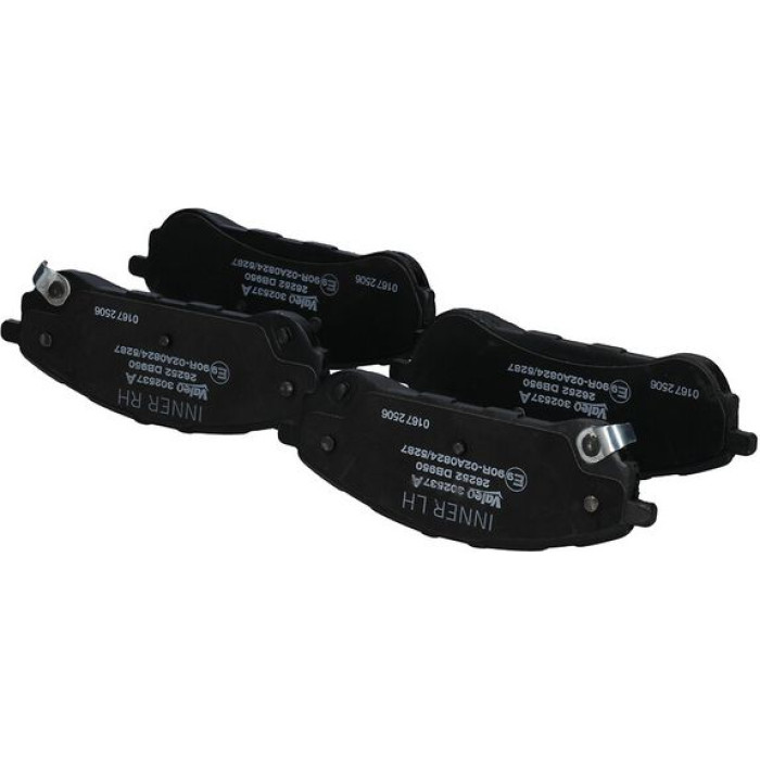Valeo 302537A Bremsbelagsatz, Scheibenbremse EXPERT